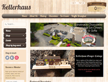 Tablet Screenshot of kellerhaus.com